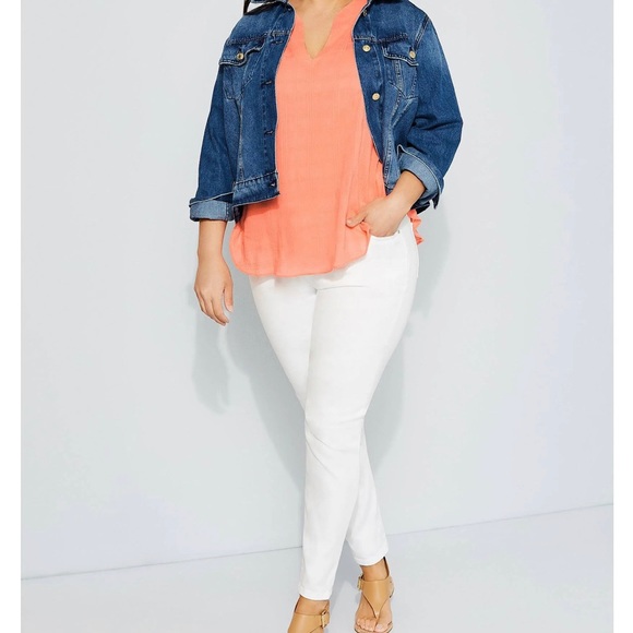 MICHAEL Michael Kors Denim - Michael Kors White Skinny Jeans